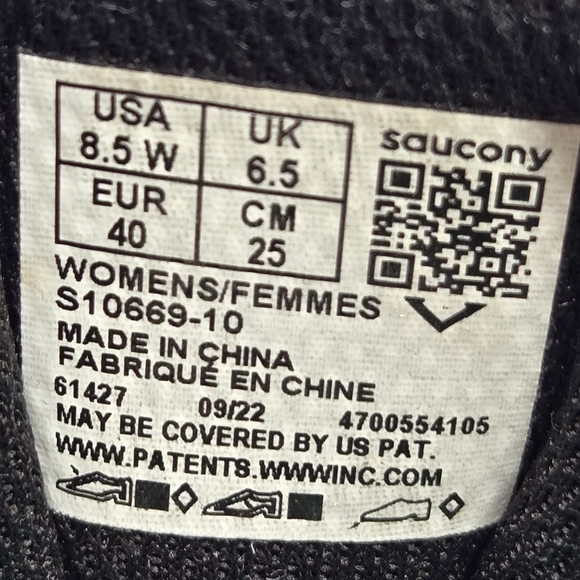 Saucony Excursion TR15  Women's Trail Running Shoes Size 8.5 Wide - Picture 8 of 8